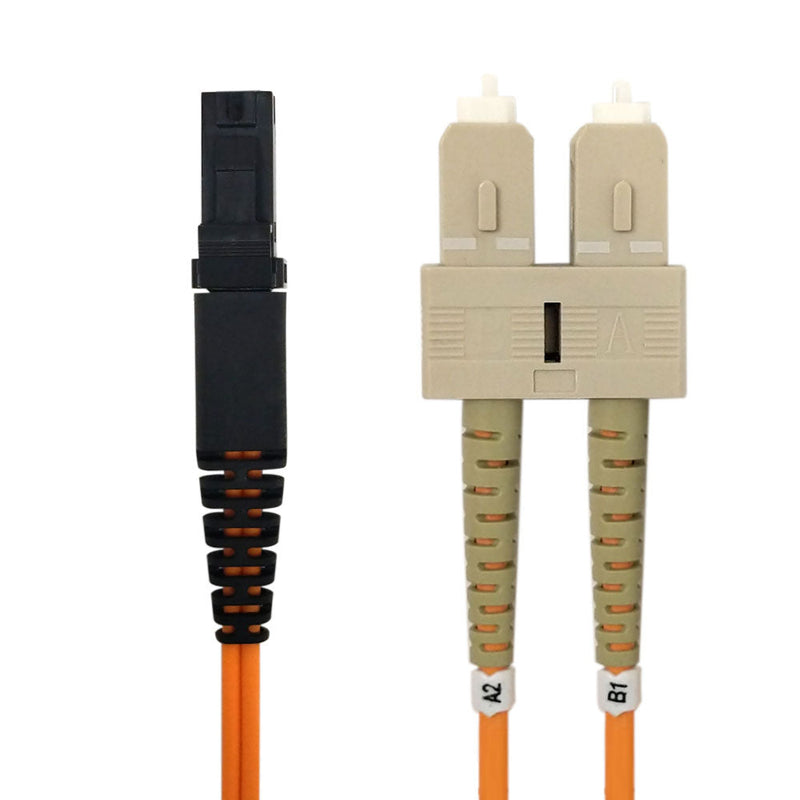 OM1 Multimode Duplex MTRJ/SC 62.5 Micron - Fiber Optic Patch Cable - 1.8mm Jacket - LSZH/OFNR