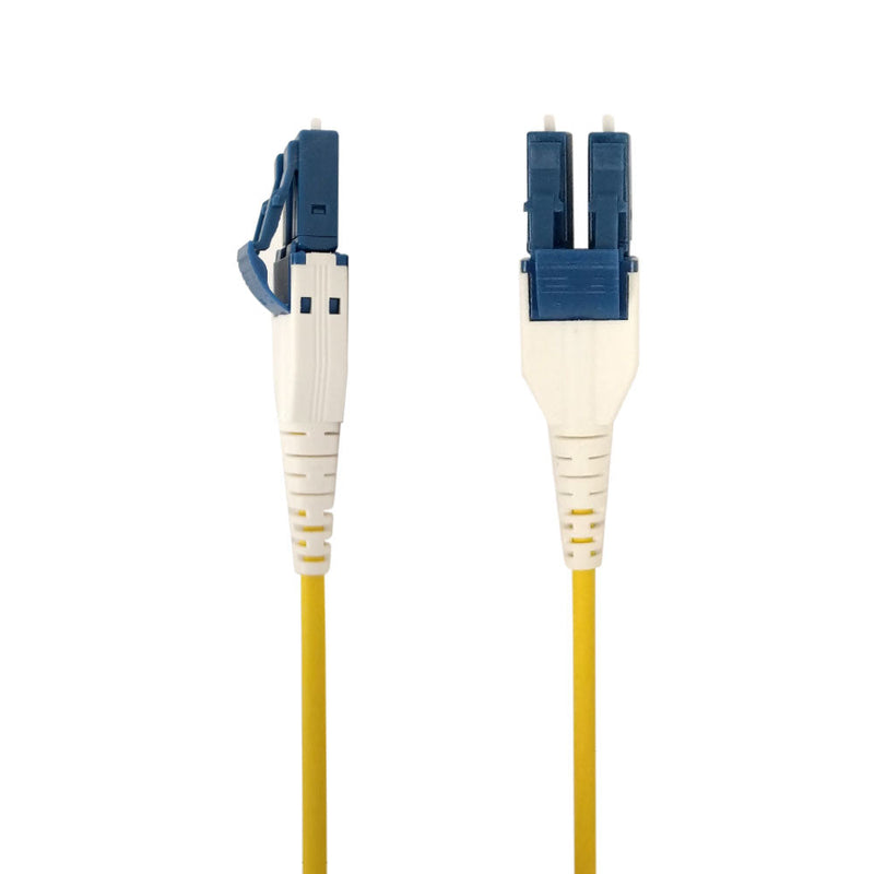 OS2 Singlemode Duplex LC/LC Uniboot 9 Micron - Fiber Optic Patch Cable - 2mm Jacket - OFNP Plenum