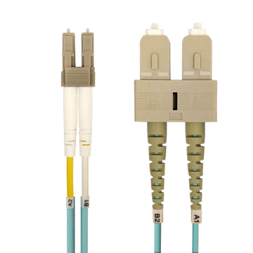 【un3d.】PATTERN MIX T-SH 38 OM3 Multimode Duplex LC/SC 50 Micron - Fiber Optic Patch Cable - 2mm J