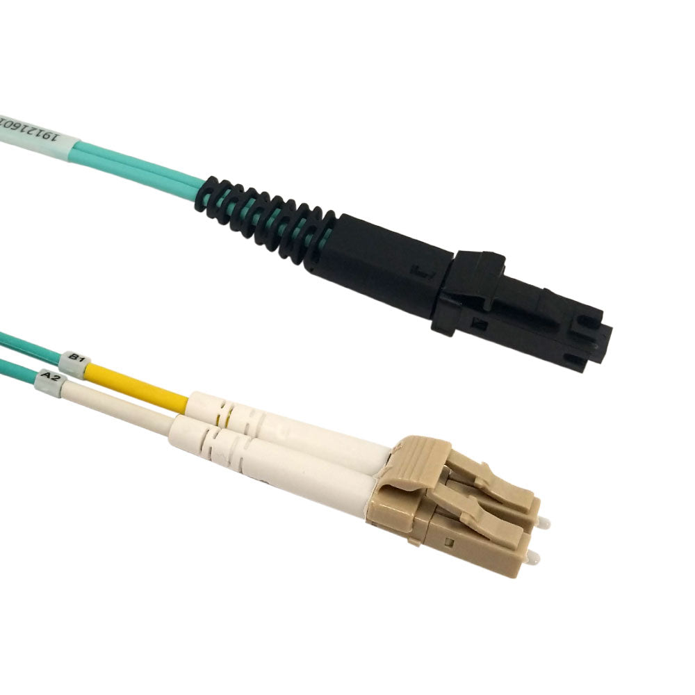 OM3 Multimode Duplex MTRJ/LC 50 Micron - Fiber Optic Patch Cable - 2mm