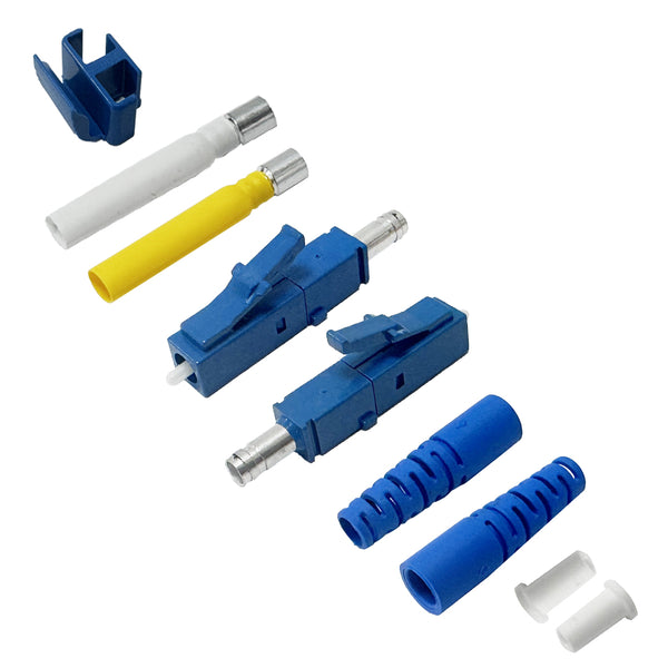 LC SM Duplex Connector for 2.0/1.6mm Jacket with 20mm Boot - Pack of 50