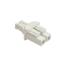 Fiber Cable Dust Cap with Pull Tab for LC Female Duplex Port - Pack of 100