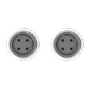 M12 4-pin D-Code M/M SF/UTP PUR Jacket Drag Chain Cable - TEAL