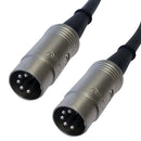 Premium Phantom Cables 5-Pin MIDI Male To Male Cable FT4