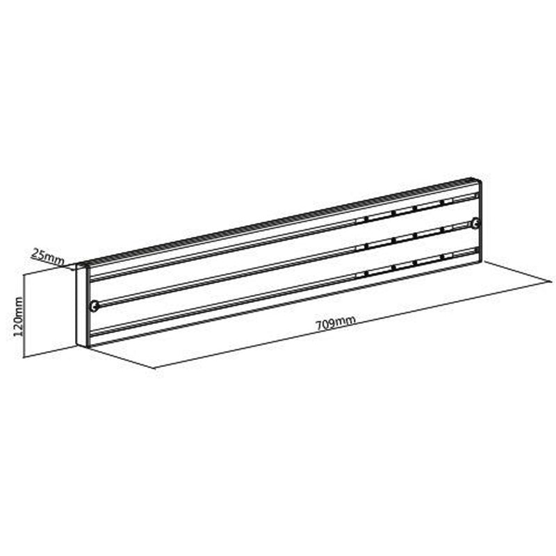 Video Wall Ceiling Mount/Stand Mounting Rail 700mm