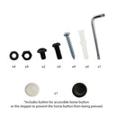 Anti-Theft Security Tablet Mount for iPad 2, 3, 4 & iPad Air, Air 2 - Black