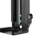 CPU Mount - Under Desk or Wall Mount - Black