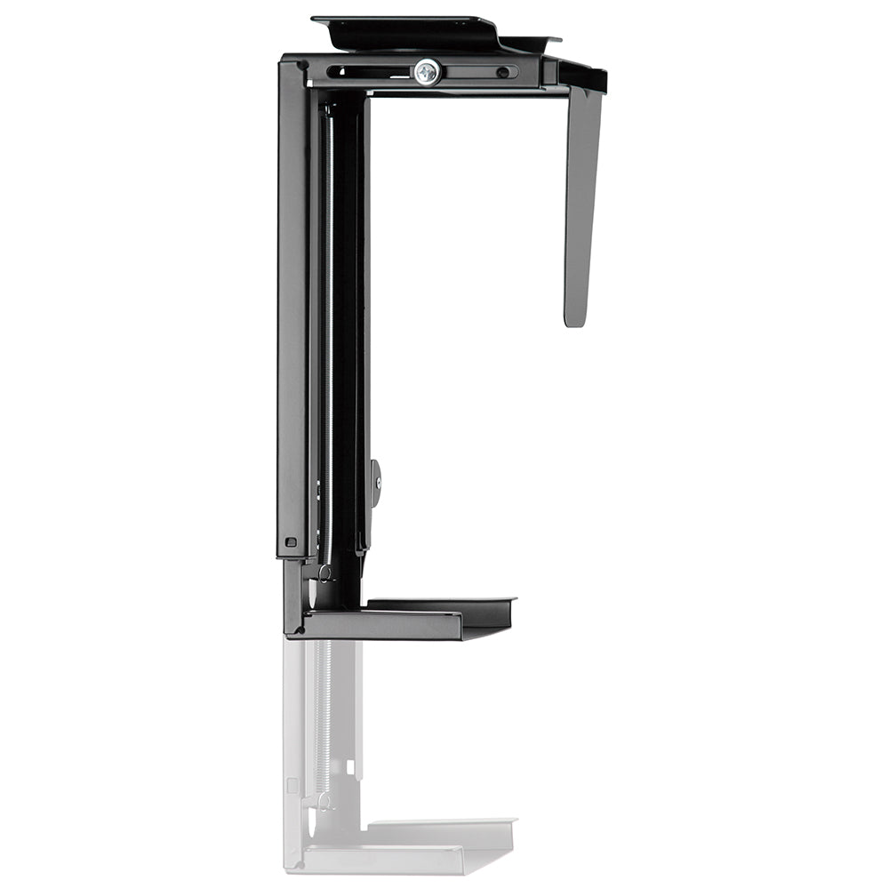 CPU Mount - Under Desk or Wall Mount - Black