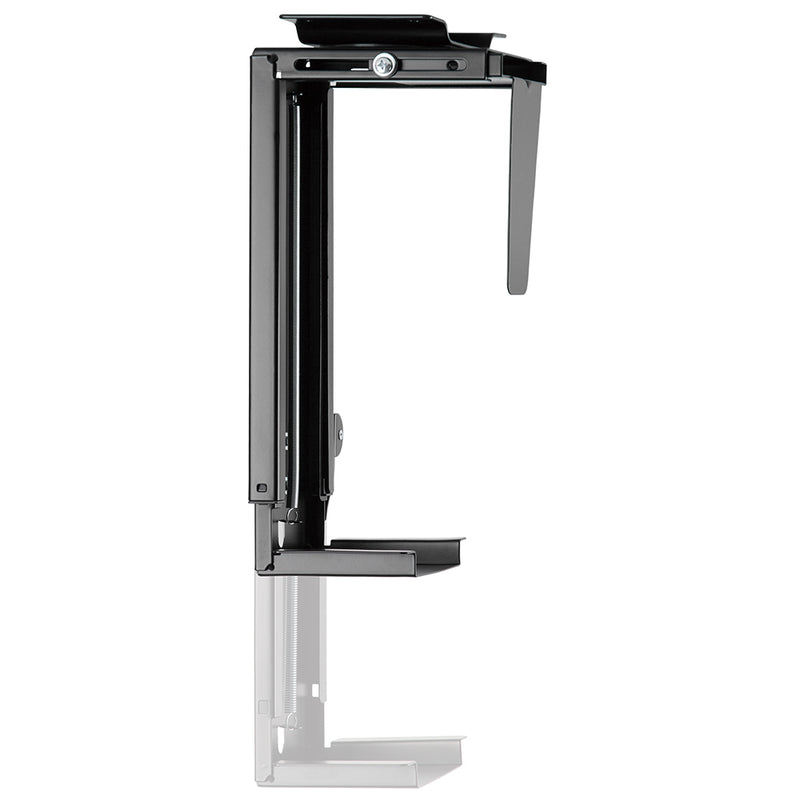 CPU Mount - Under Desk or Wall Mount - Black