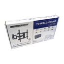 Full Motion Mount TV Wall Mount Bracket for Flat and Curved LCD/LEDs - Fits Sizes 32 to 55 inches - Maximum VESA 400x400