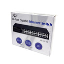 24-Port 10/100/1000Mbps Gigabit Ethernet Network Switch - Desktop/Wall Mount/Rack Mount - Unmanaged - 1U - 48Gbps Total Bandwidth