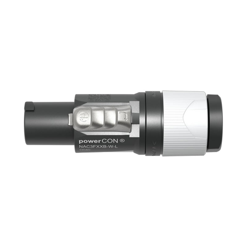 Neutrik 2 Pole 3 Wire AC Power-out Cable Connector - Grey (for 10-16mm diameter cable)