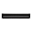 48-Port HDMI patch panel, 19 inch rackmount 2U