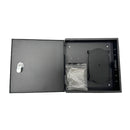 Indoor Wall Mounted Fiber Optic Distribution Box (8 Couplers Maximum) - Black