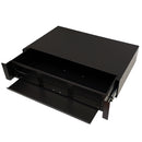 2U LGX Style Sliding Panel (holds 6 cassettes/panels) - Black