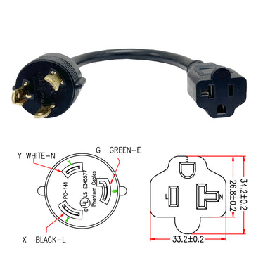 Tomada Nema L5-20R Isolada - 20A - 125V 2P+T - Casa das Tomadas Tomada Nema L5-20R Isolada - 20A - 125V 2P+T - Casa das Tomadas