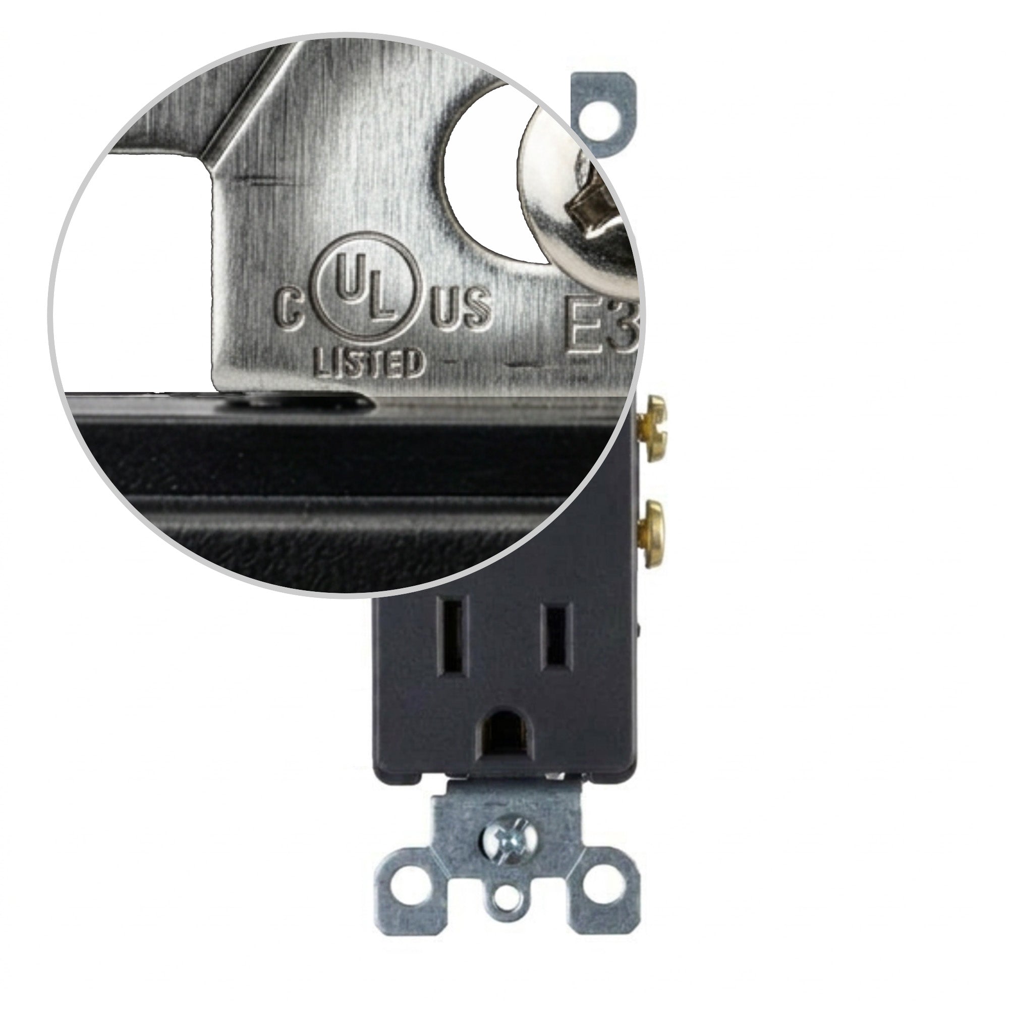 Decora Tamper-Resistant Duplex Power Receptacle (15A 125V) 10 Pack