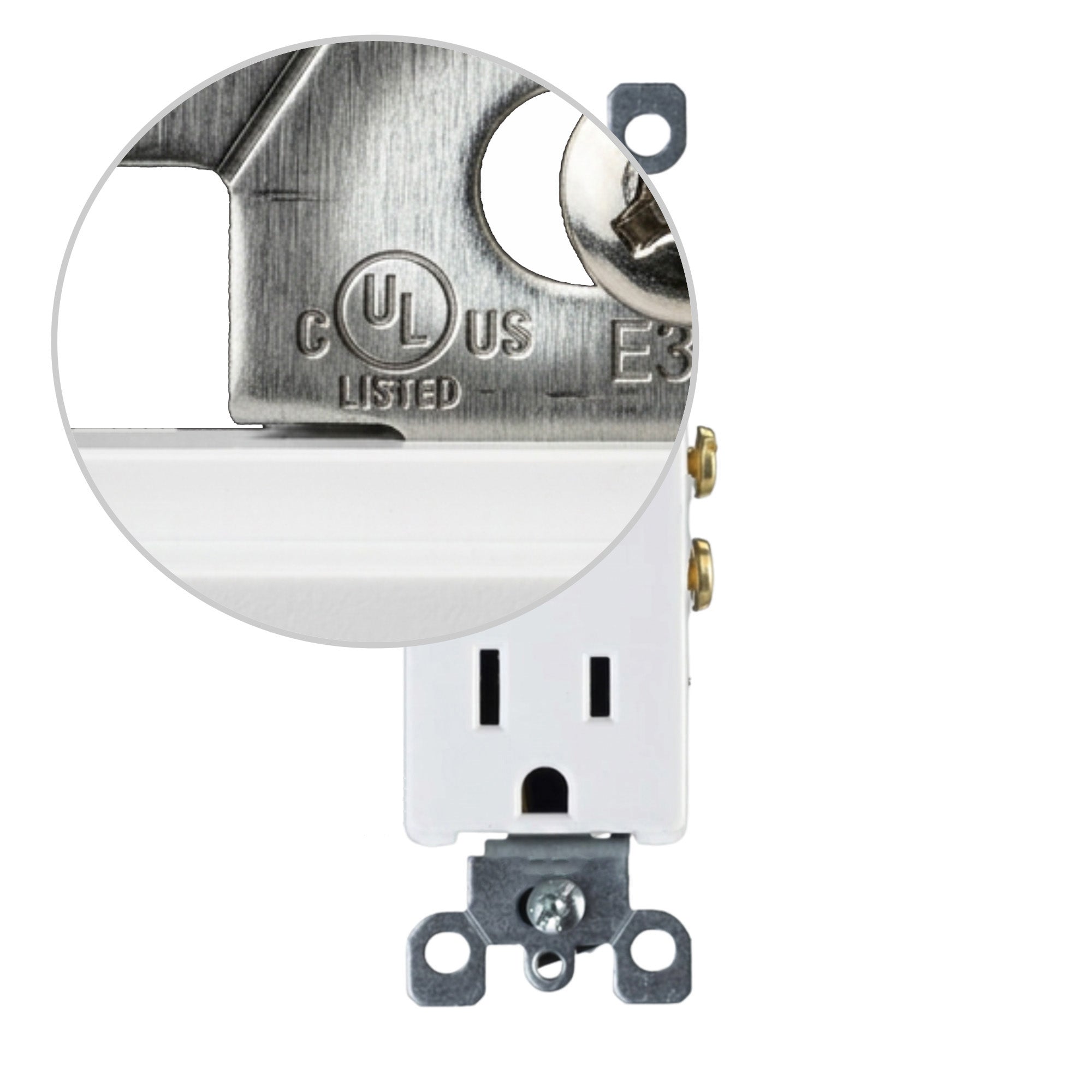 Decora Tamper-Resistant Duplex Power Receptacle (15A 125V) 10 Pack