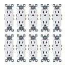 Decora Tamper-Resistant Duplex Power Receptacle (15A 125V) 10 Pack