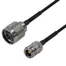 Premium Phantom Cables RG174 N-Type Male to N-Type Female Cable