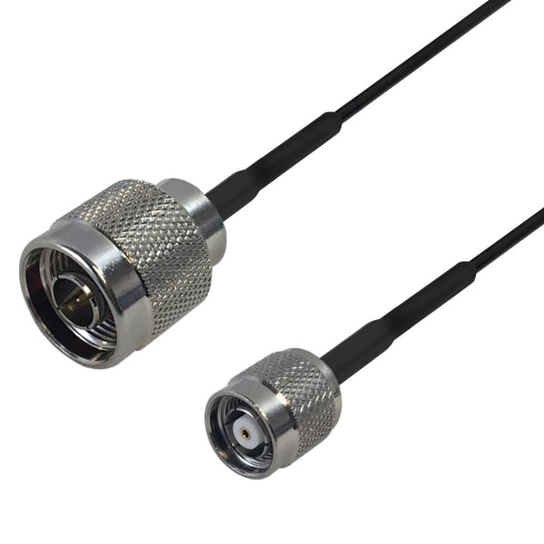 RG174 N-Type to TNC-RP Reverse Polarity Male Cable