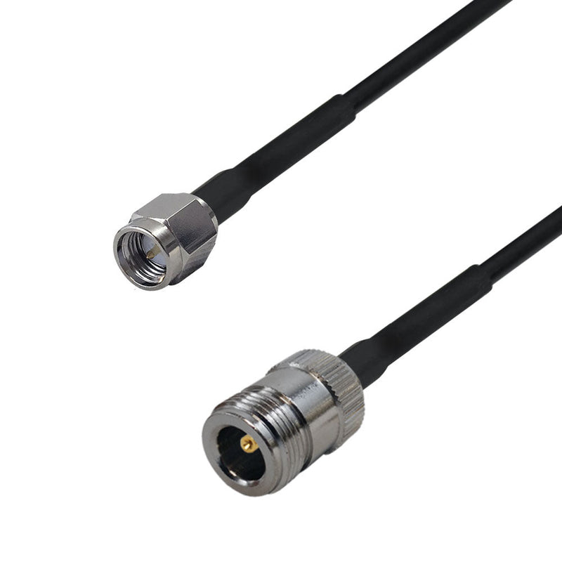 Premium Phantom Cables RG174 N-Type Female to SMA Male Cable