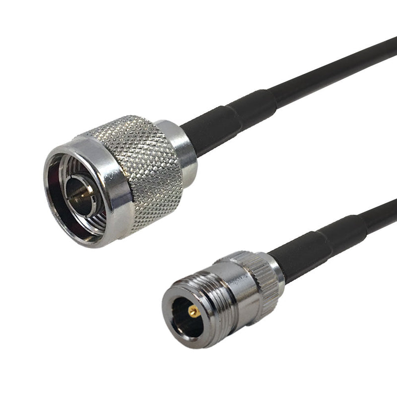 Premium Phantom Cables Brand RF-195 N-Type Male to N-Type Female Cable