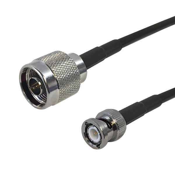 LMR-195 N-Type to BNC Male Cable