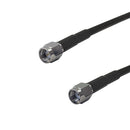 Premium Phantom Cables Times Microwave LMR-195 SMA Male to SMA-RP (Reverse Polarity) Male Cable