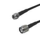 Premium Phantom Cables Times Microwave LMR-195 SMA Male to TNC Male Cable