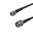 Premium Phantom Cables Brand RF-195 SMA Male to TNC-RP (Reverse Polarity) Male Cable