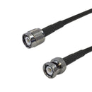 Premium Phantom Cables Brand RF-195 TNC Male to BNC Male Cable