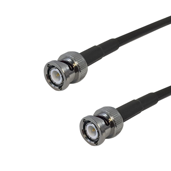 Premium Phantom CablesTimes Microwave LMR-195 BNC Male to BNC Male Cable