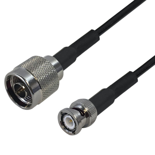 Premium Phantom Cables RF-240 N-Type to BNC Male Cable