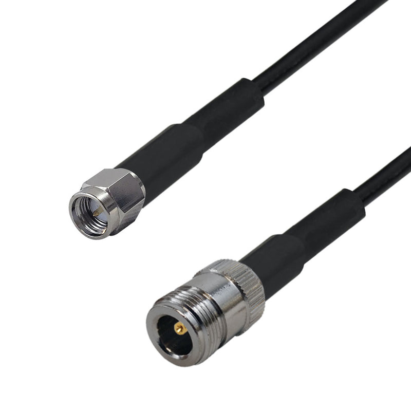 LMR-240 N-Type Female to SMA Male Cable