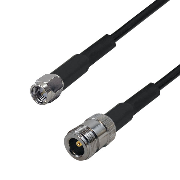 Premium Phantom Cables RF-240 N-Type Female to SMA Male Cable
