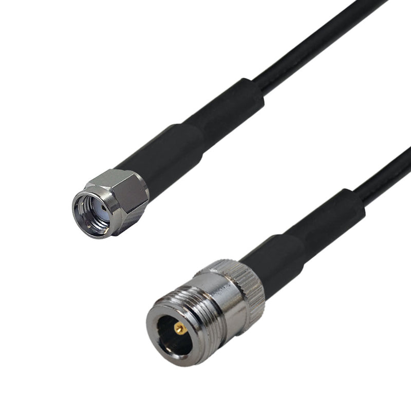 LMR-240 N-Type Female to SMA-RP Reverse Polarity Male Cable