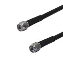 Premium Phantom Cables Times Microwave LMR-240 Ultra Flex SMA Male to SMA-RP (Reverse Polarity) Male Cable