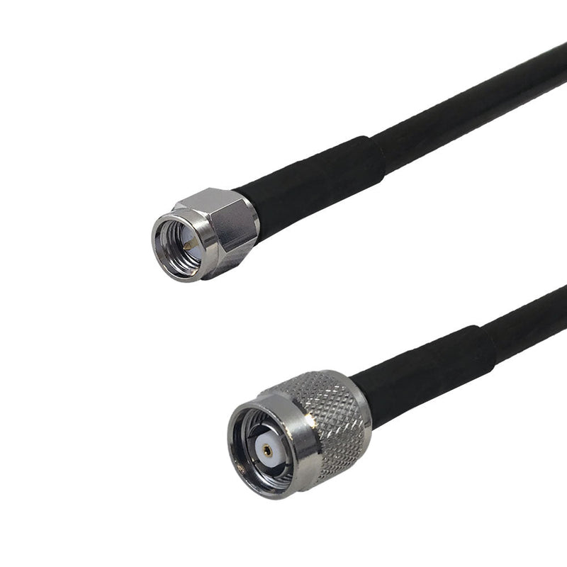 Premium Phantom Cables Brand RF-240 SMA Male to TNC-RP (Reverse Polarity) Male Cable