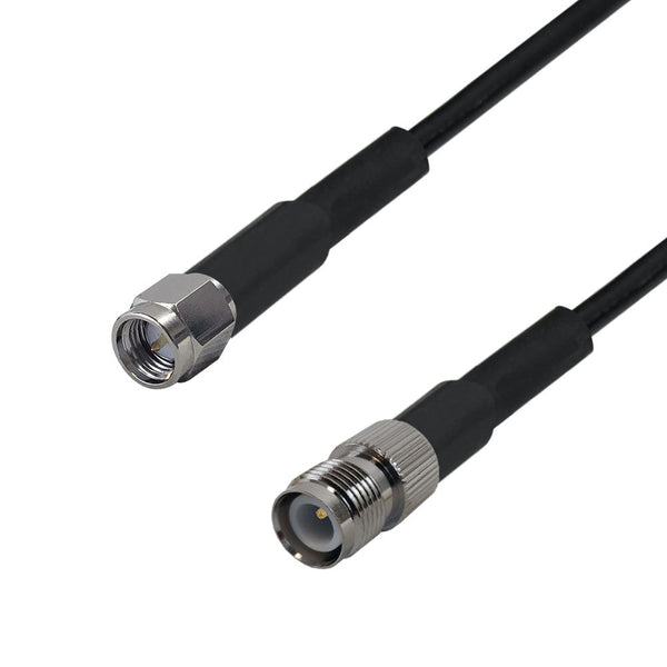Premium Phantom Cables RF-240 SMA Male to TNC-RP Reverse Polarity Female Cable
