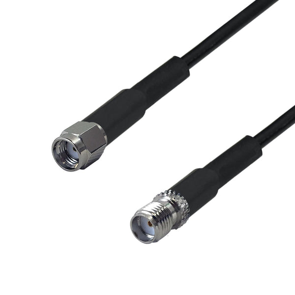 Premium Phantom Cables RF-240 SMA-RP Reverse Polarity Male to SMA Female Cable
