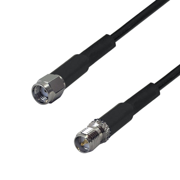 Premium Phantom Cables RF-240 Male to SMA-RP Reverse Polarity Female Cable