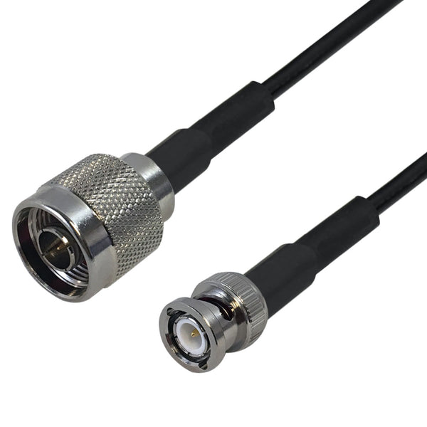 LMR-240 Ultra Flex N-Type to BNC Male Cable
