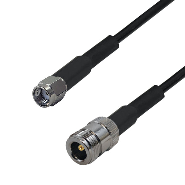 LMR-240 Ultra Flex N-Type Female to SMA-RP Reverse Polarity Male Cable