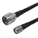 Premium Phantom Cables Brand RF-400 N-Type Male to TNC Male Cable