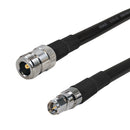 Premium Phantom Cables Times Microwave LMR-400 N-Type Female to SMA Male Cable