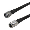 Premium Phantom Cables Times Microwave LMR-400 N-Type Female to TNC-RP (Reverse Polarity) Male Cable