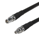 Premium Phantom Cables Times Microwave LMR-400 Ultra Flex SMA Male to  SMA-RP (Reverse Polarity) Female Cable