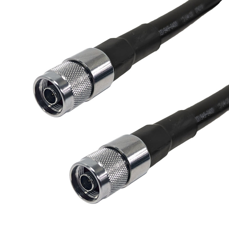 Premium Phantom Cables Times Microwave LMR-600 N-Type Male to N-Type Male Cable
