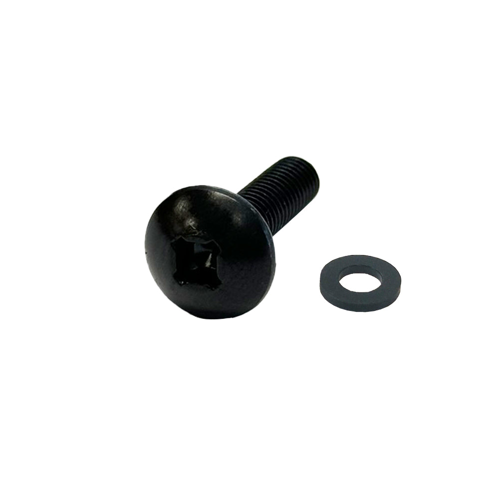 Threaded Rack Screw Rack Screw, M6 Thread, 3/4 inch Length Pan-head Quadrex (Phillips #3